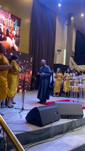 What a divine moment as our Founding Pastor, Rev. Jide Olowodola @jideolowodola , prayed mightily over the church and the people. With heartfelt declarations, he spoke words of grace, strength, and advancement — sealing 23 years of God’s faithfulness with a father’s blessing. Truly, the legacy of faith continues, and the glory ahead is greater! | Foursquare Gospel Church Asokoro