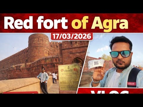 Inside Agra Fort | A Royal Mughal Experience 👑 #travel