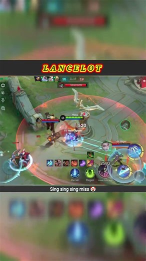 Sing sing sing miss 🤡 #mobilelegends #mlbb #lancelot #shorts