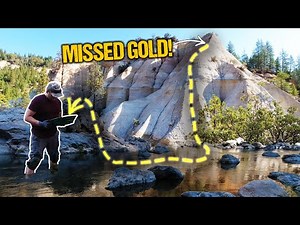 Gold Prospecting Near the LARGEST Hydraulic Mine in California!!