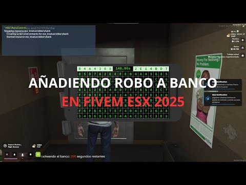 Adding a Bank Robbery Script | ESX