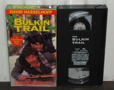 DAVID HASSELHOFF The Bulkin Trail VHS Christmas Movie Tape Goodtimes Home Video | eBay
