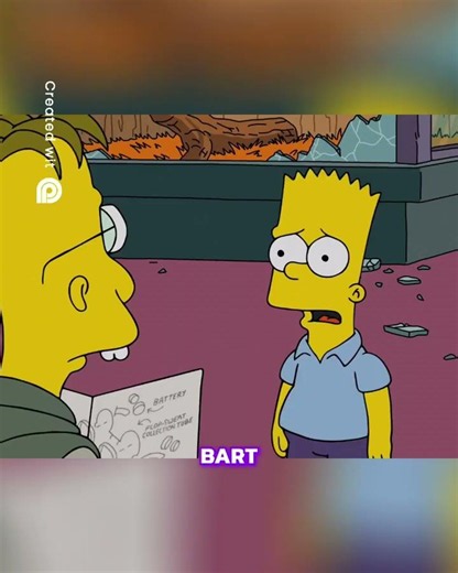 Bart! The genius kid who defies logic and science! The Simpsons
