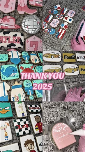 This year was filled with late nights, big ideas, and cookies made with so much love. Thank you to everyone who believed in me, supported this small business, and let me create something special for you. Here’s to all the ideas we brought to life together. 🤍✨ #fyp #yearlyrecap #recap2025 #cookiedecorating #customcookies