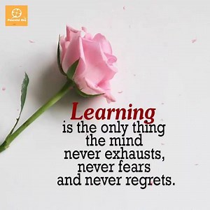 Learning is the only thing... | Peaceful Day | Facebook