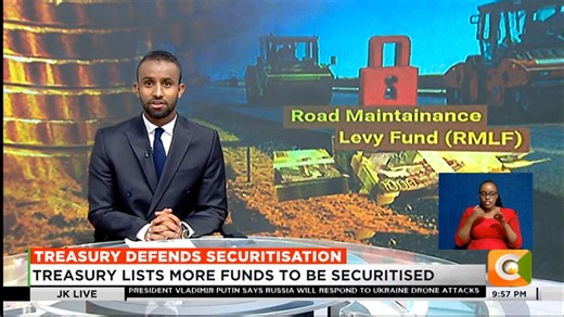 3.4K views · 82 reactions | Treasury Defends Securitization: Treasury lists more funds to be securitized HELB, Hustler Fund to serve as collateral in new strategy 50% of collection from road maintenance levy leveraged as security #JKLive Ayub Abdikadir Abdi Farah | Citizen TV Kenya | Facebook