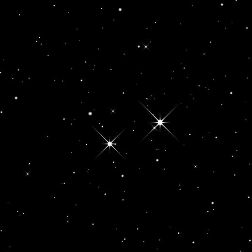 Aesthetic Twinkle Stars Overlay | Black Screen | Free to Use & No Copyright