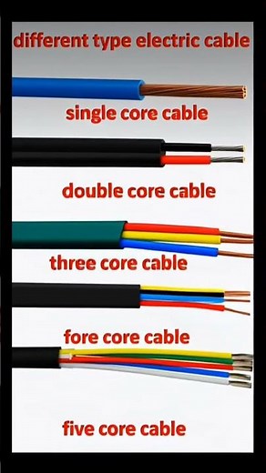 "How to Identify Different Types of Electrical Cables"