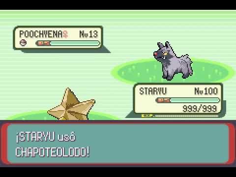 POKEMON EMERALD | STARYU | CHAPOTEOLODO | MUD SPORT