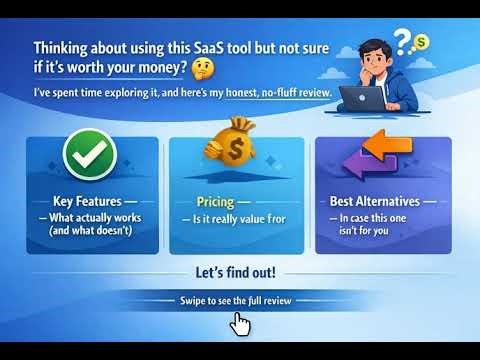 Looking for the best SaaS tools to grow your business faster? 🚀