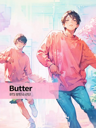 BTS 'Butter' AI Animation - Kpop Dance Video