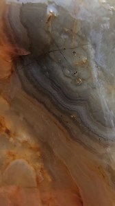 Close up look at some of the bands in this agate that I tumbled. | Vo-Gus Prospecting