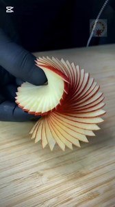 30K views · 676 reactions | Beautiful cutting apple decoration idea | Hans Rabaya Caasi | Facebook