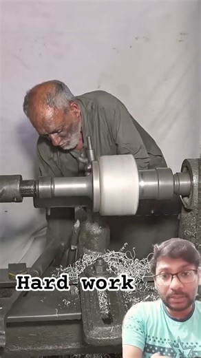 hard work lathe machine work to making bowl #lathemachineworks #hardworks #weldingwork #fabrication