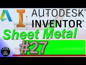 AutoDesk INVENTOR Sheet Metal 27 ( Coil Tool )
