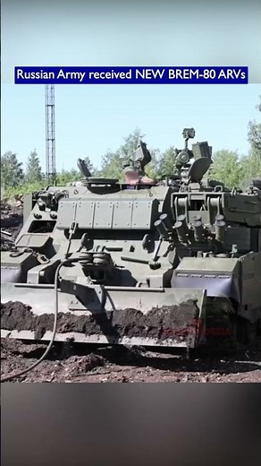 New BREM-80 Recovery Vehicles Enter Russian Service