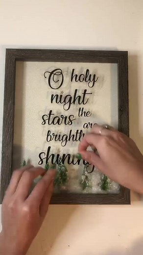 Creative Christmas Shadow Box Ideas with Cricut