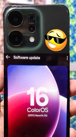 Finally oppo Reno14 got colour os 16 stable update #oppo #colouros16