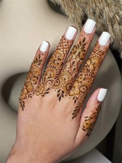 Asan Mehndi Designs for Beginners✨Easy & Beautiful | PrinceeMehndiDesign5#henna #mehndidesign#shorts