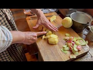 Cooking a 18th Century Feast | Stuffed Pork Chine & Onion Pie | Historical Cooking | Kelly Station