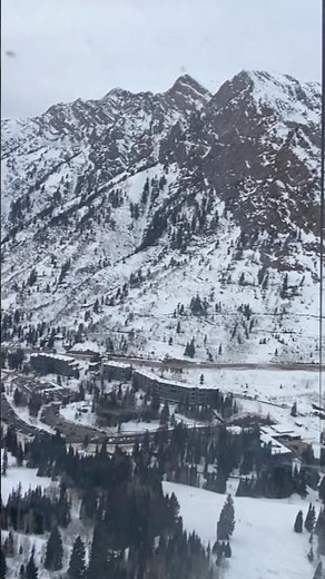 Scenic Gondola Ride at Snowbird Ski Resort!