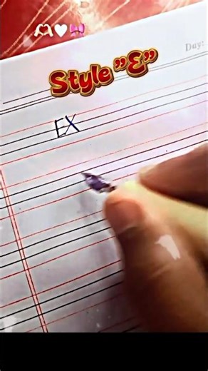 How to Style Letter E in Cursive | Calligraphy Basics