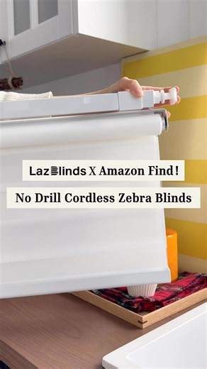 409K views · 2.2K reactions | ✨ No-Drill Zebra Shades Upgrade your...
