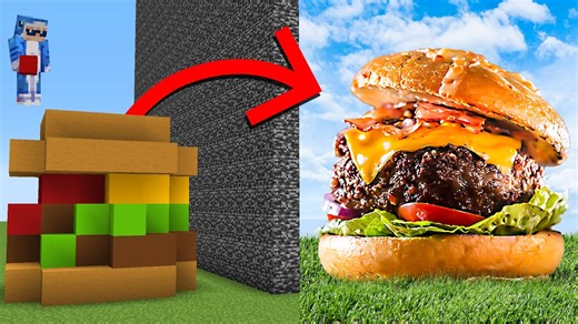 I cheated with Real in Minecraft