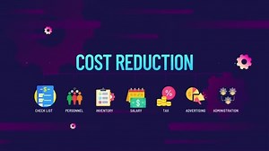 Cost Reduction infographic