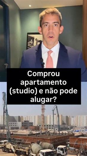 Geofre Saraiva | Advogados on Instagram: "🚨 COMPROU APARTAMENTO E DESCOBRIU QUE É PROIBIDO ALUGAR? A cilada que está pegando centenas de investidores pelo Brasil: studios vendidos como “investimento” que não podem ser alugados. 😱 O GOLPE: ✖️ Construtora vende como “renda garantida” ✖️ Omite que o prédio usa verba do MCMV ✖️ Programa veda qualquer locação ✖️ Comprador só descobre na entrega SEUS DIREITOS: ✅ Propaganda enganosa (Art. 37, CDC) ✅ Vício de informação (Art. 18, CDC) ✅ Rescisão por c