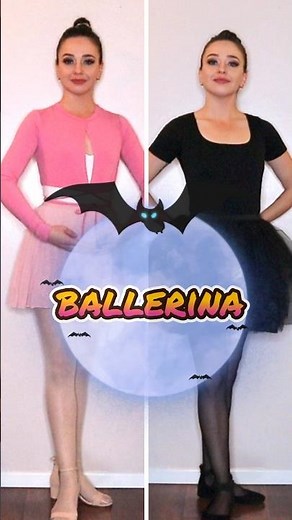 Ballerina costumes (cute ballet clothes) | Easy Halloween DIY ideas