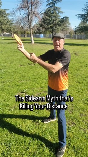 How to correct the oldest sidearm/forehand myth that is killing all your distance. | Scott Stokely Disc Golfer