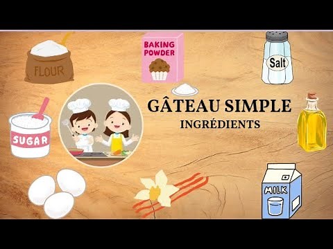 Learn French While Baking: Easy Homemade Cake Recipe for Kids and Beginners!