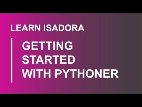 Getting Started With Pythoner