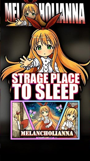 She chose a strange place to sleep - MELANCHOLIANNA