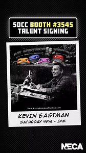 It's officially SDCC week! Take notes cause we’ve got so much going at Booth #3545 and you won't want to miss a thing! ✍️ Appearances by Sam Jones (@therealsamjjones) on Friday from 11am-12pm & Kevin Eastman (@kevineastmantmnt) on Saturday from 4-5pm. ⭐ Special Guest @stephenglickman! 👕 Get the ALF For President t-shirt before anyone else! 📷 Alien Photo Booth with free poster! *while supplies last ❓First looks at upcoming action figures! ⚡Don't miss out on all the surprises happening at our bo
