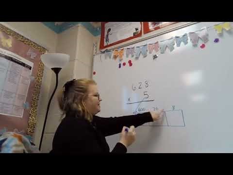 Multiplication- Partial Products with Area Model