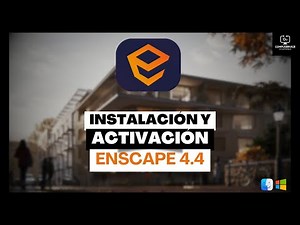 Cómo Descargar e Instalar Enscape 4.4 Actualizado 2025 | Activación Segura y Rápida