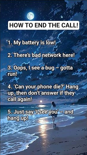 5 Smart Ways To End A Call Quickly!#shorts #ytshorts #youtubeshorts #psycholgyfacts #crushfacts#love