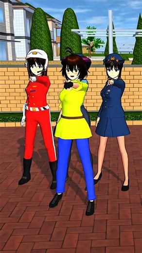 Just take care and run, the road ahead is slippery. #sakuraschoolsimulator #video #shorts #funny