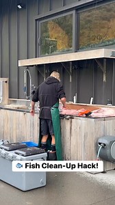 We’re all about the handy tips! The good old squeegee! Matt Watson #itmboatshed #ultimatefishing #fishcleaning | ITM Fishing