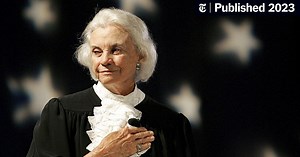 Sandra Day O’Connor, First Woman on the Supreme Court, Is Dead at 93 (Published 2023)
