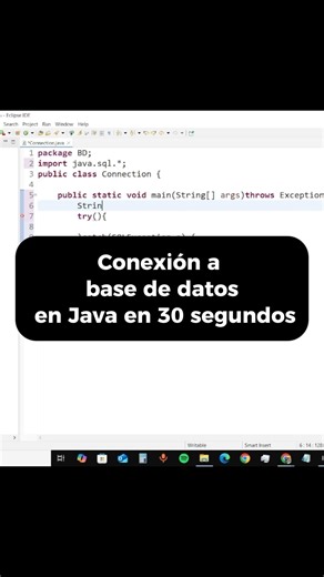Cómo crear una conexión a bases de datos en Java