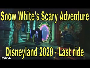 Snow White Ride, but Its Recorded in Detail from Every Angle | Disneyland park, 2020