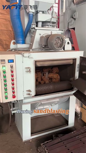 How does steel shot become the "core weapon" of shot blasting machines?