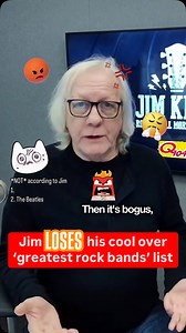 1.9K views · 113 reactions | Jim Kerr tried to guess how one website ranked the top ten rock bands of all time, and was immediately furious with their order! Do you think Jim is right? Is the number one band of all-time beyond dispute? | Q104.3 FM | Facebook