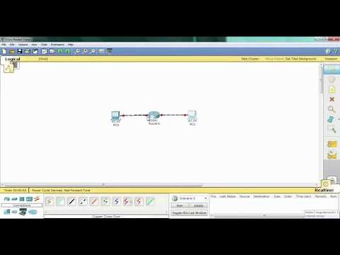 Konfigurasi Mikrotik di Cisco Packet Tracer