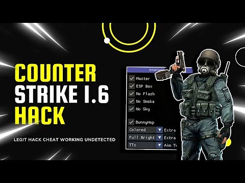 EL MEJOR (HACK | MOD MENU) Para Counter-Strike 1.6 Steam | No Steam Wall | Aim SnackWare 2023 ✨