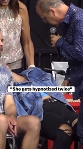 "She gets hypnotized twice" #comedyshow #comedy #reels #hypnosis | Worlds Coolest Hypnotists