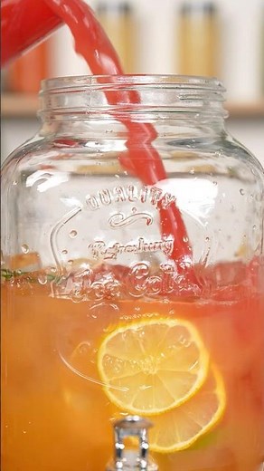 🍉 Orange & Watermelon Party Punch | Easy Summer Party Drink